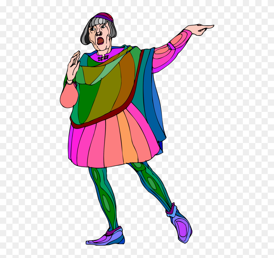 Transparent William Shakespeare Clipart - Mann Mittelalter Clipart - Png Download