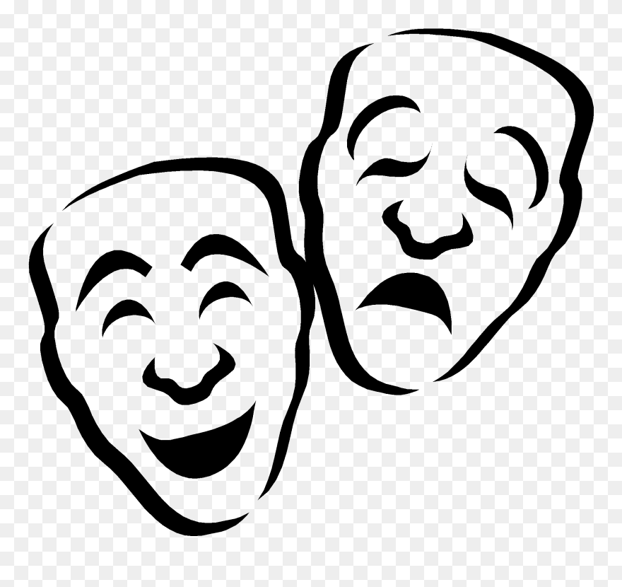 Happy And Sad Face , Png Download - Happy Sad Face Png Clipart