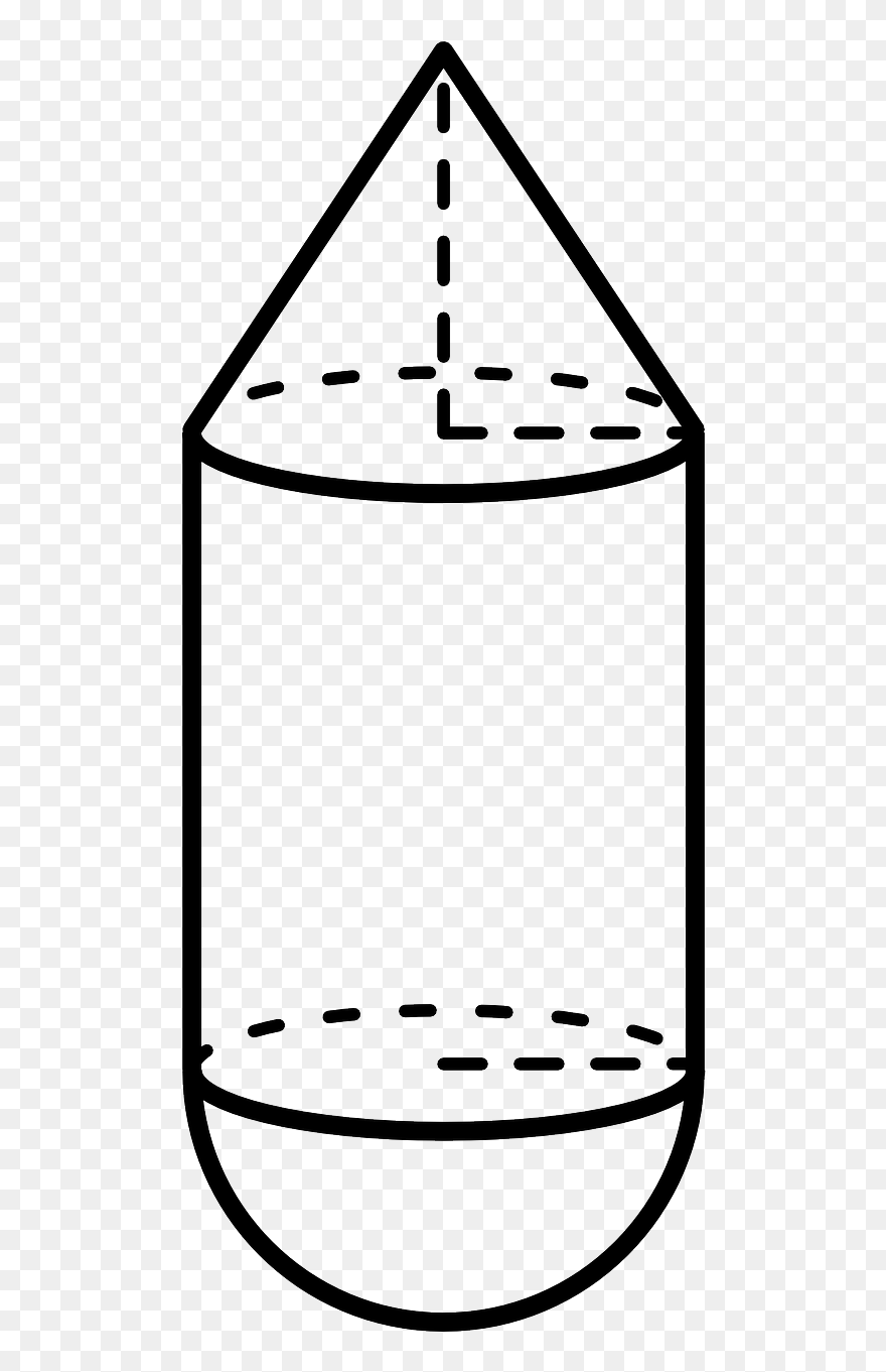 Vector Graphics,free Pictures, Free Photos, Free Images, - Cilindro Com Cone Clipart