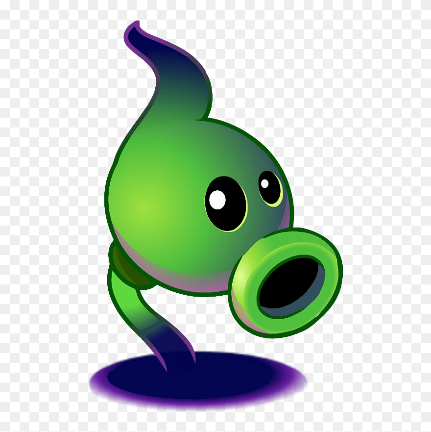 Zombies Wiki - Plants Vs Zombies 2 Shadow Peashooter Clipart