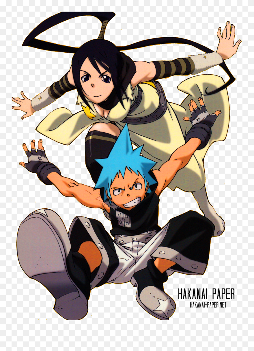 Soul Eater Clipart Chronos - Soul Eater Anime Black Star - Png Download