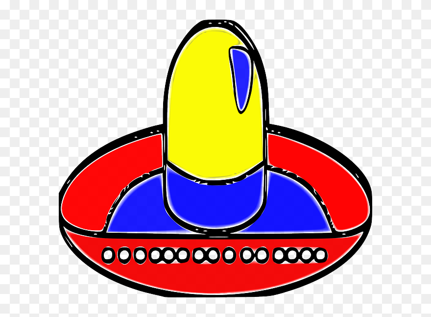 Sombrero, Hat, Colombia, Mexico - Cliparts Colombian Hat - Png Download