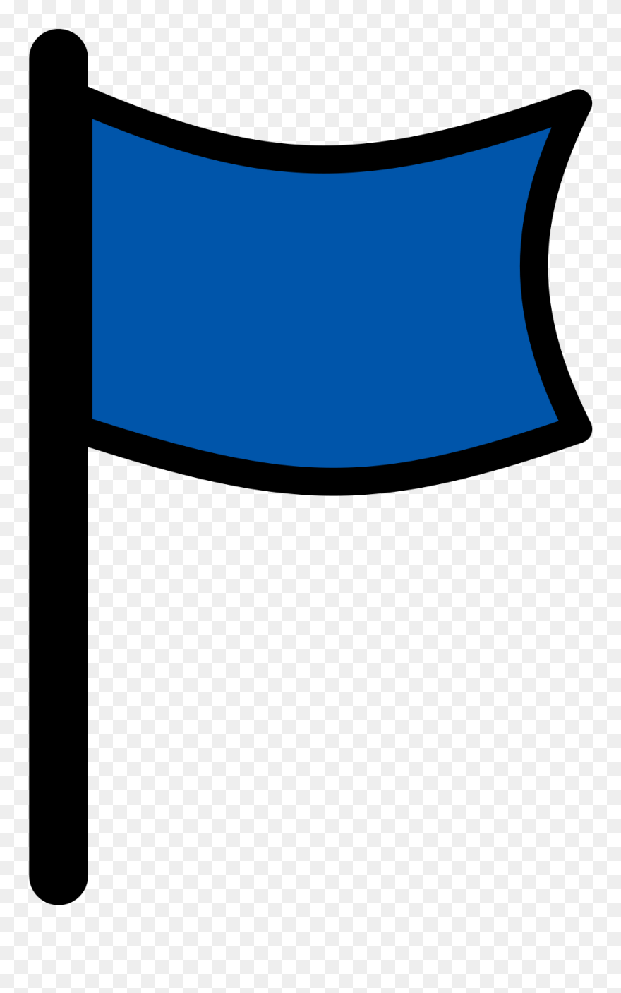 Transparent Background Red Flag Icon Clipart