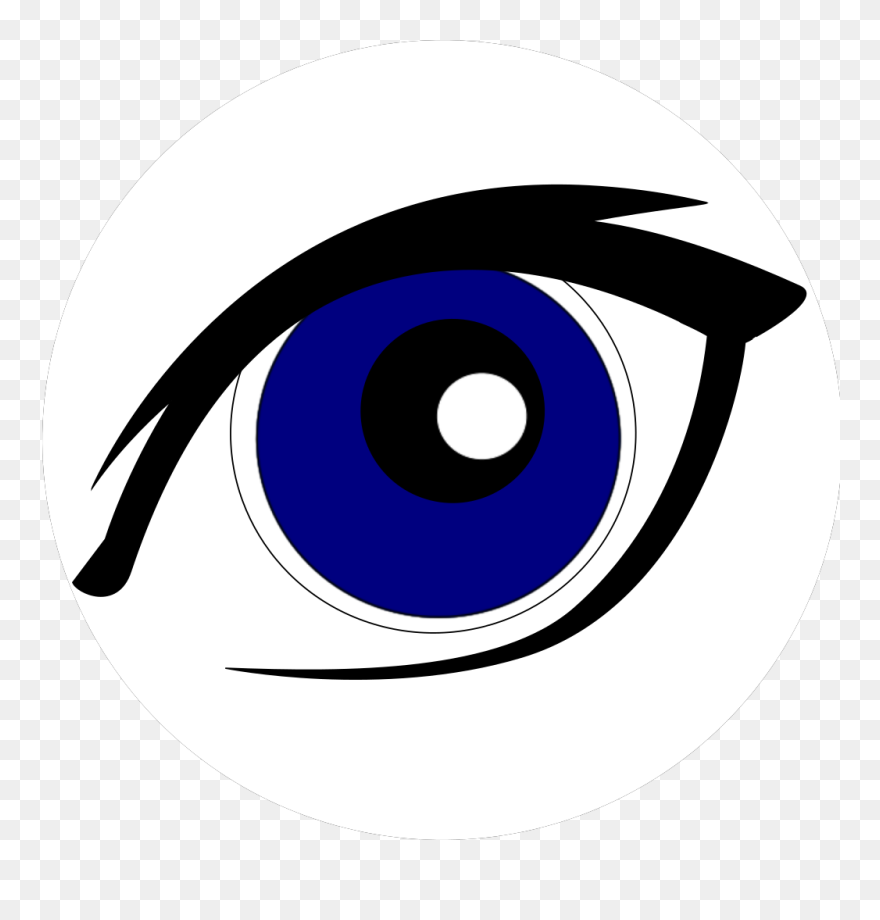 Blue Eye Svg Clip Arts - Hamburg - Png Download