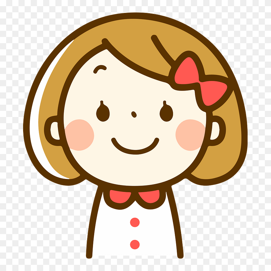 Child Girl Clipart - Girl Talking Gif Png Transparent Png