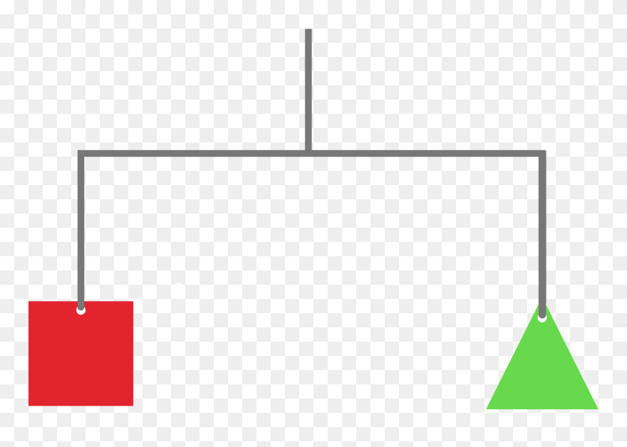 Hanging Scale Given Below The Combined Weights Of All Clipart