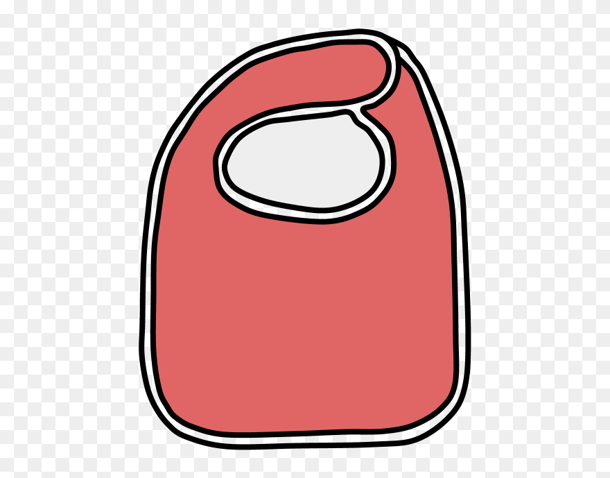 Bib, Pink Clipart
