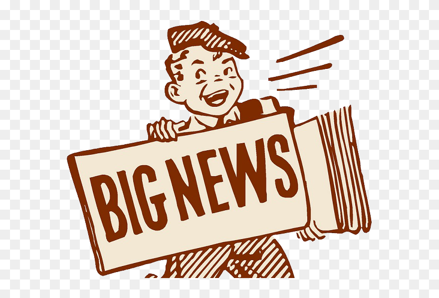 New Addition - Newsboy Clipart - Png Download