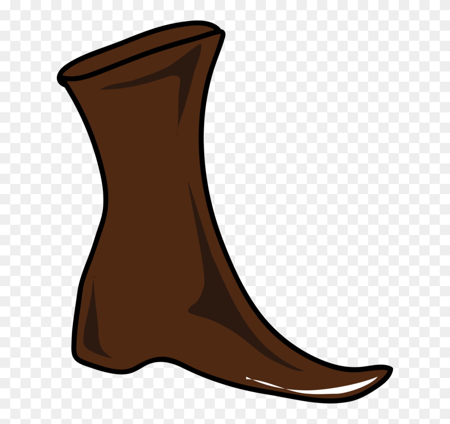 Leg,boot,footwear - Cowboy Boot Clipart