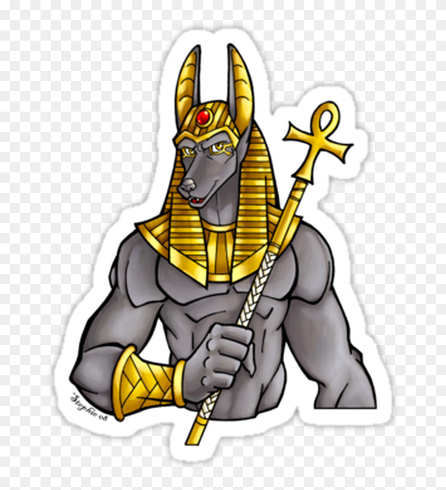 Heaven Light Ancient - Anubis Ancient Egyptians Gods Clipart