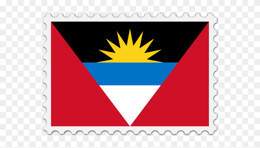 Antigua And Barbuda Flag Stamp - Happy Independence Antigua And Barbuda Clipart
