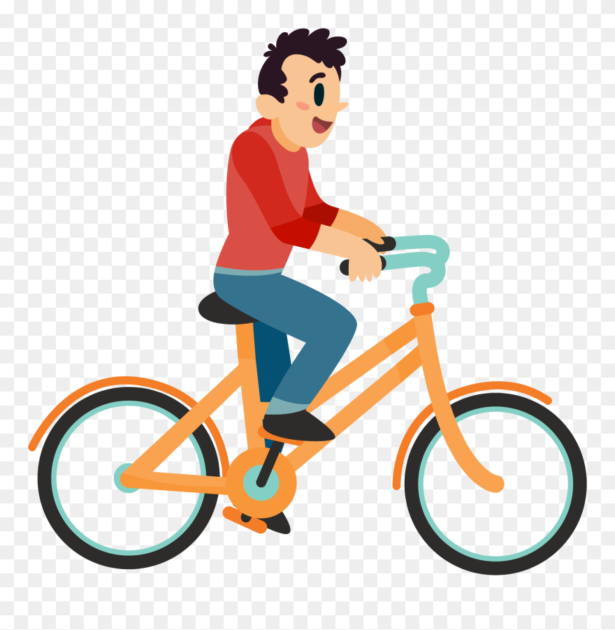 Bmx Redline Bicycles Ride - Animated Picture Of Cycle Clipart