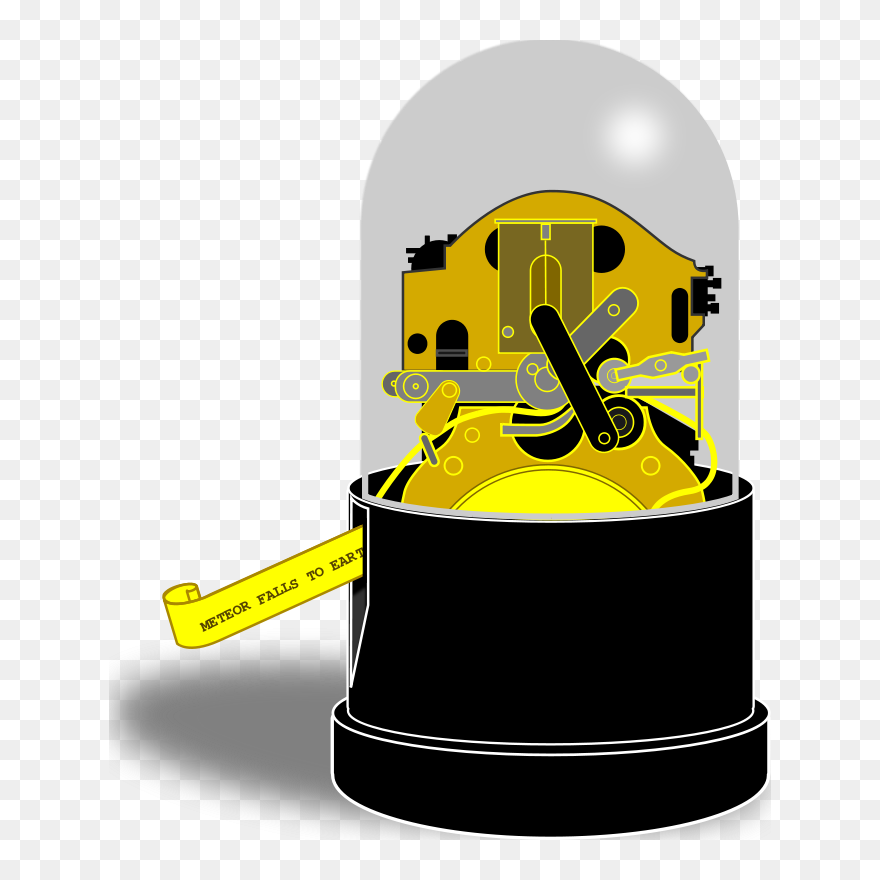 Ticker Tape Machine - Telegram Tape Clipart