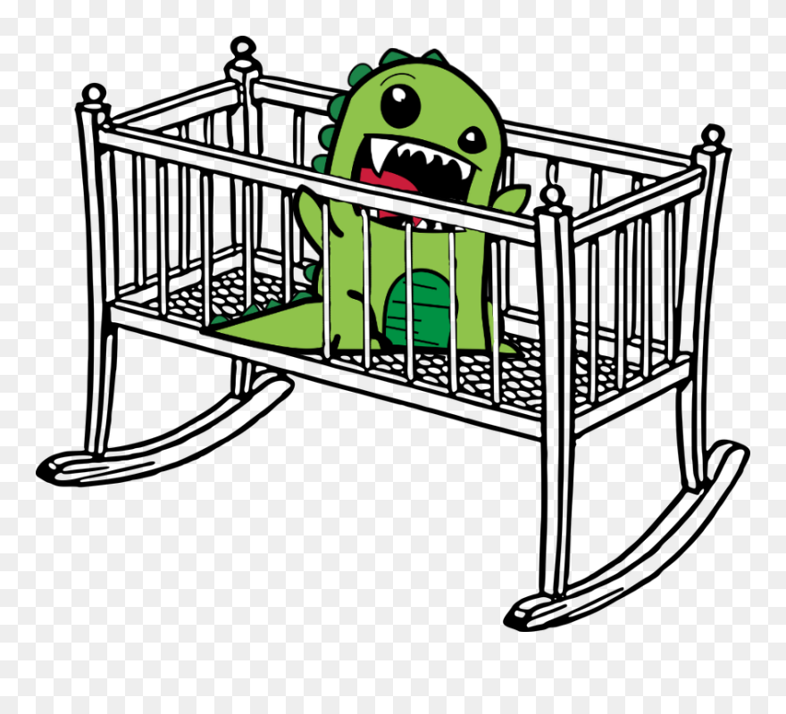 My Pet Dragon - Cradle Clipart - Png Download