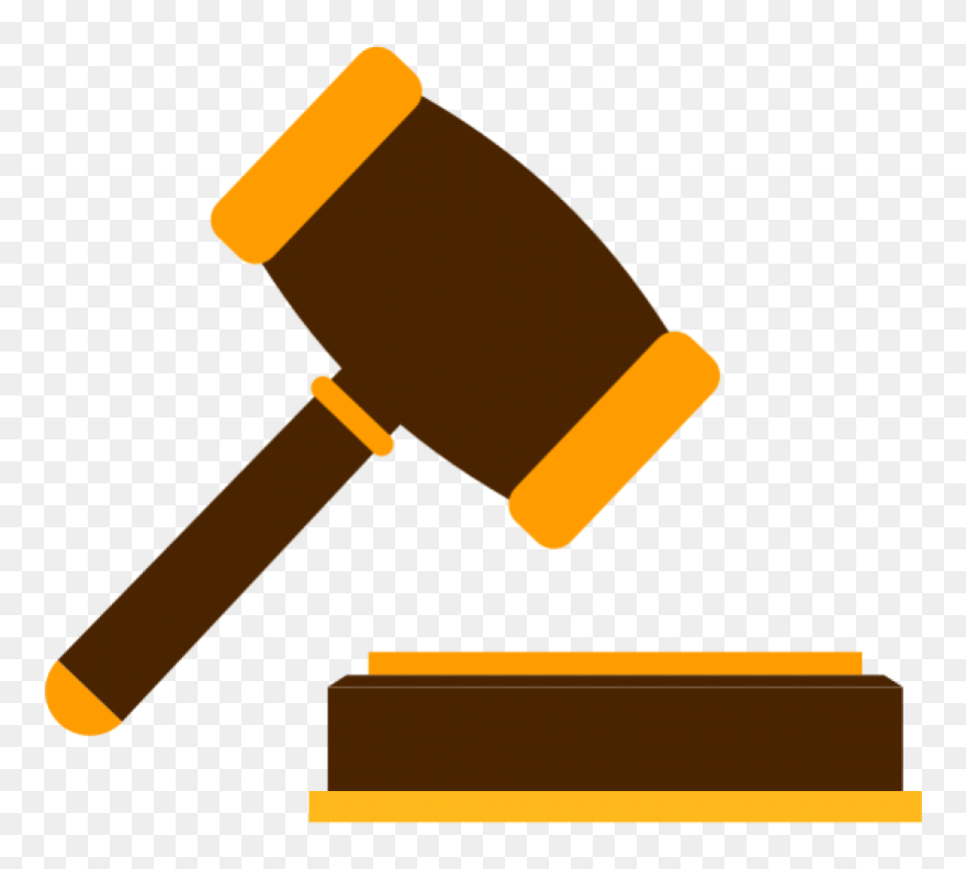 Gavel Png Image - Transparent Background Judge Hammer Icon Png Clipart