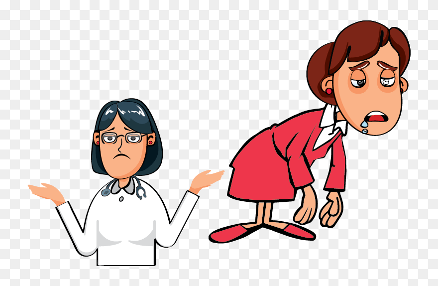 Unusual Fatigue - Cartoon Clipart