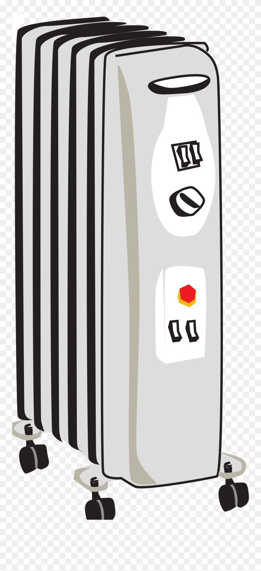 Radiador Clip Arts - Heater Clipart - Png Download