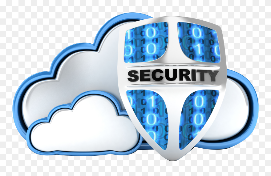 Transparent Security Shield Png - Security In Cloud Png Clipart