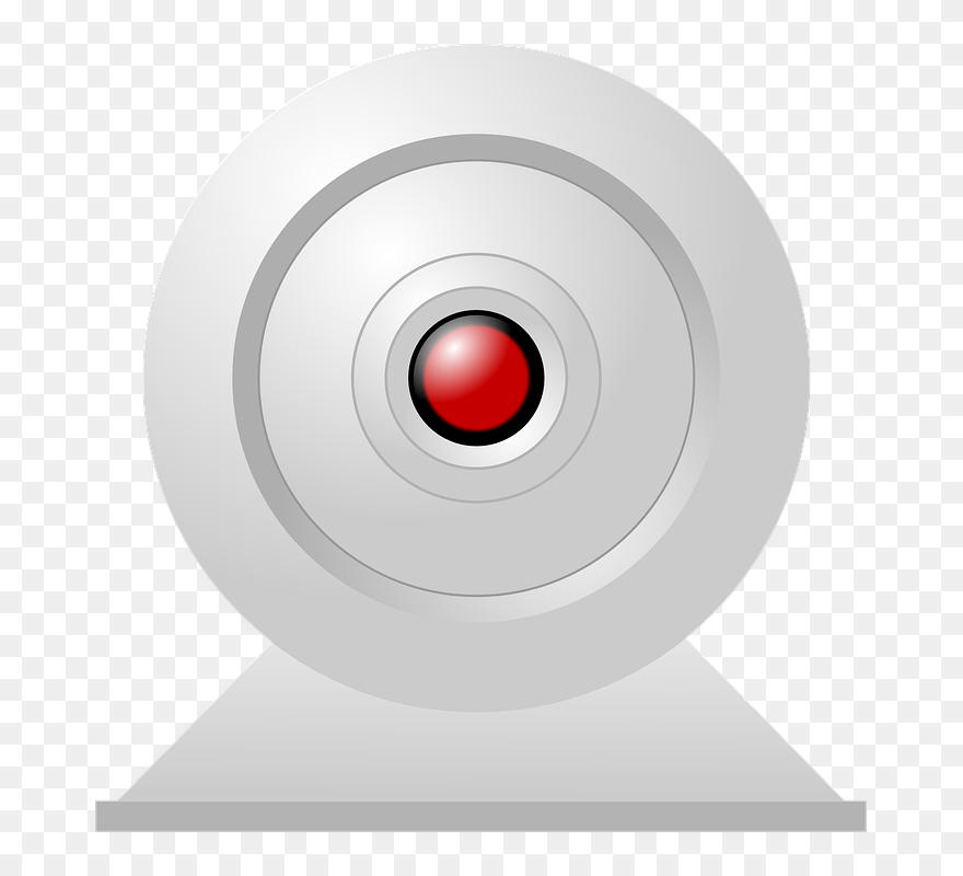 Ojo De Camara Rojo Clipart