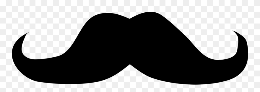 Deluxe Moustache Logo Clipart