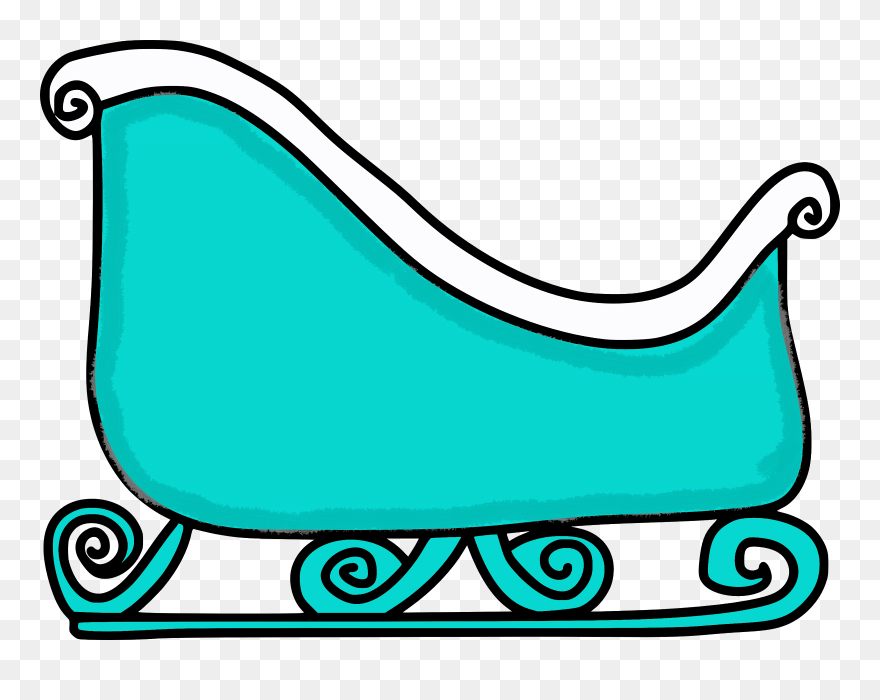Sleigh Clipart - Sleigh Clip Art - Png Download