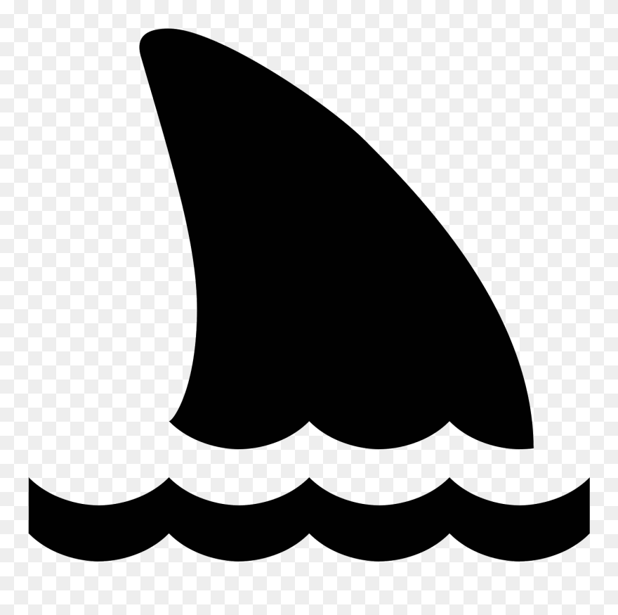 Computer Icons The Iconfactory Clip Art - Shark Fin Free Svg - Png Download