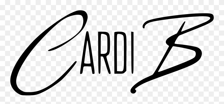 Logo De Cardi B Clipart