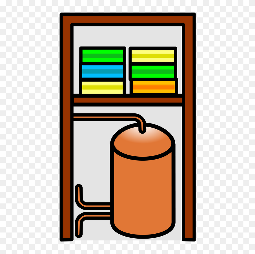 Picture - Airing Cupboard Clipart - Png Download