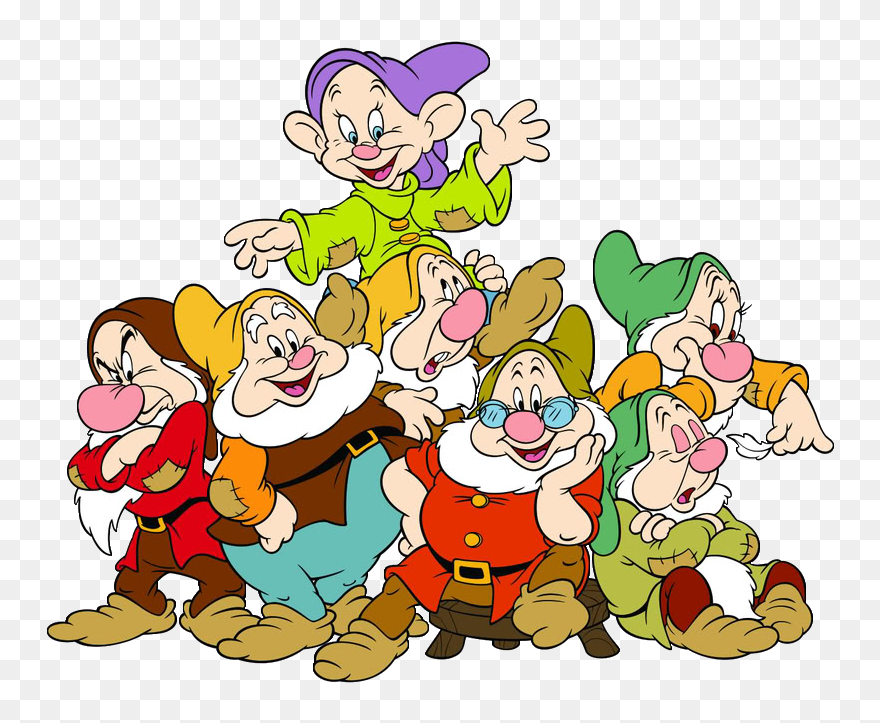 Snow White Clip Art - Snow White Dwarfs Clipart - Png Download