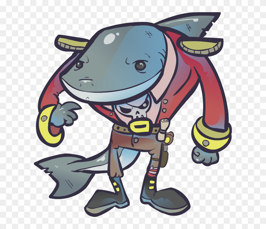 Admiral Float-sam - Cartoon Clipart