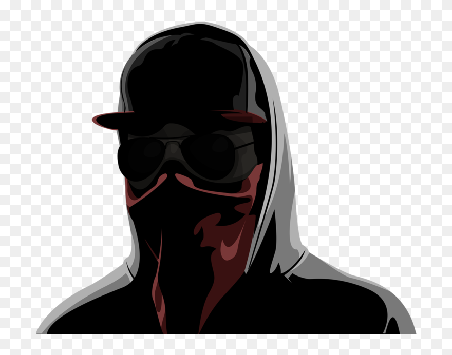 Gangster Gangsta Rap Drawing - Gangster Png Clipart