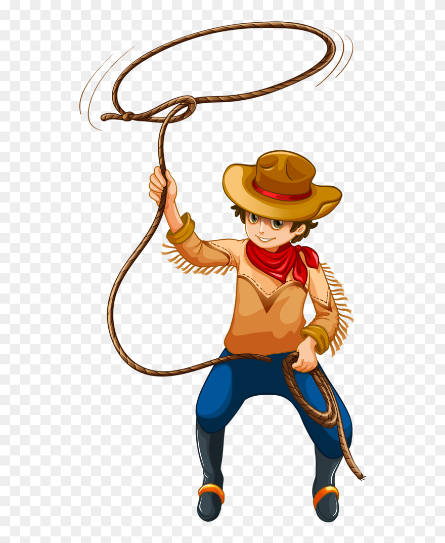 Cartoon Cowboys Drawings Clipart