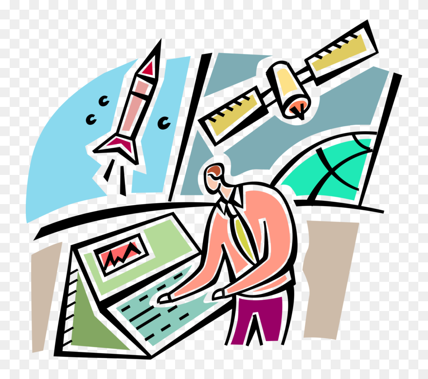 Ground Control Communicates With Clipart