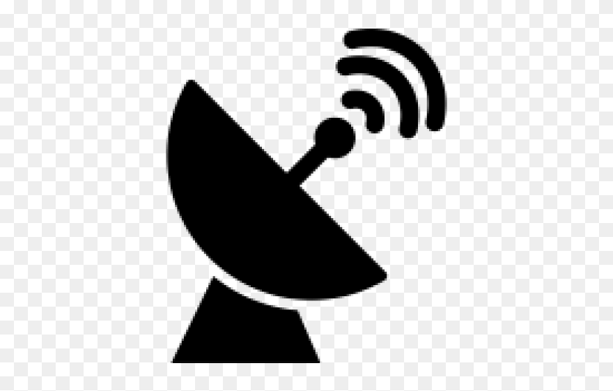 Satellite Dish Icon - Satellite Icon Clipart