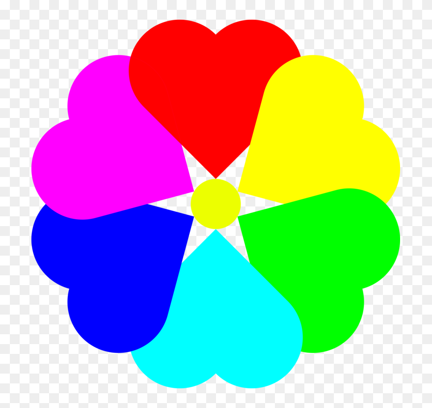 Heart,flower,leaf - Clip Art - Png Download