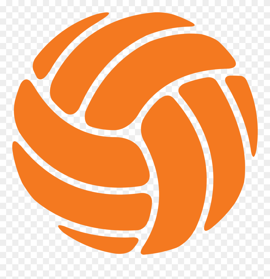 Blue Volleyball Clipart - Png Download