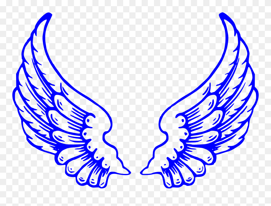 Wings Angel Heaven Fantasy - Falcon Wings Clipart - Png Download