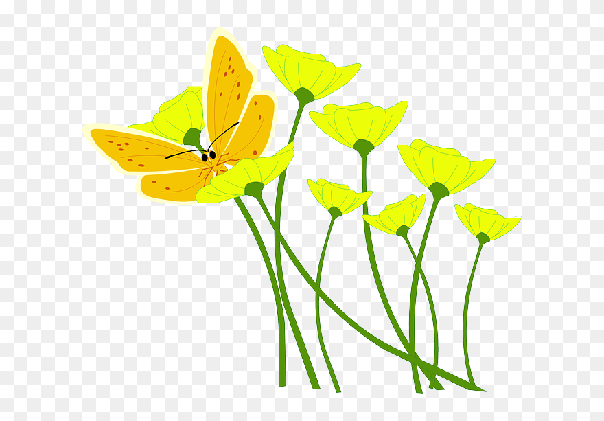 Çiçek Vektor Clipart