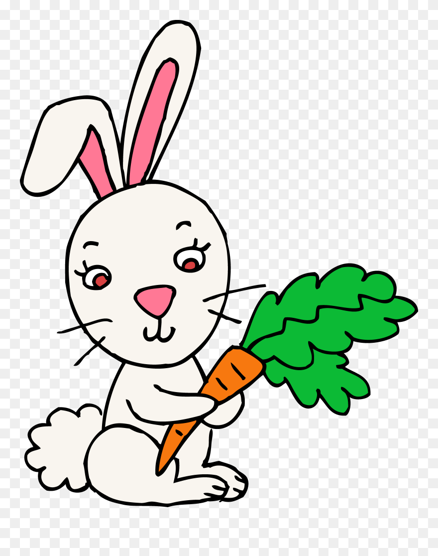 Cute Rabbit Vector Png Clipart