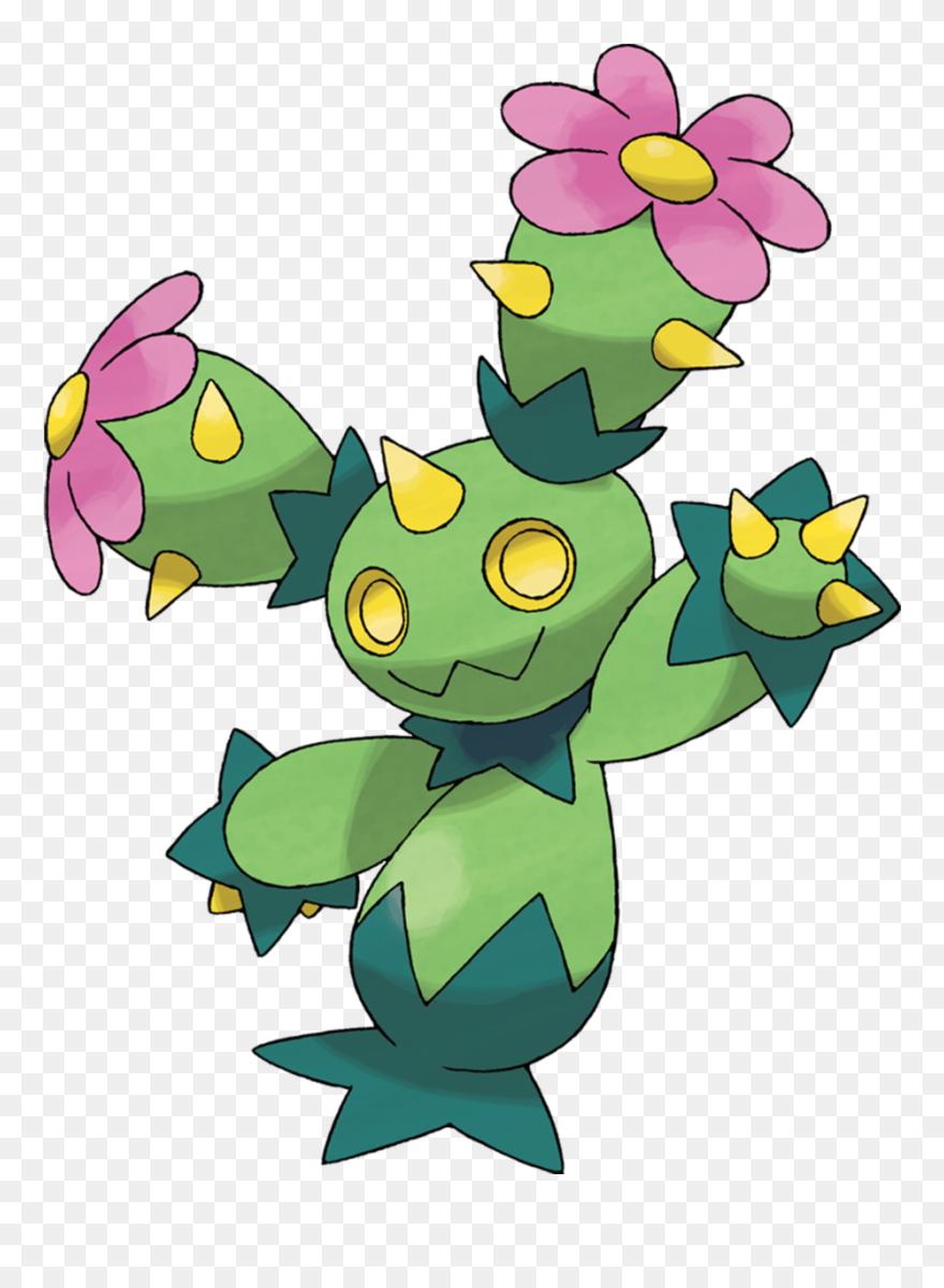 Maractus Pokemon Clipart