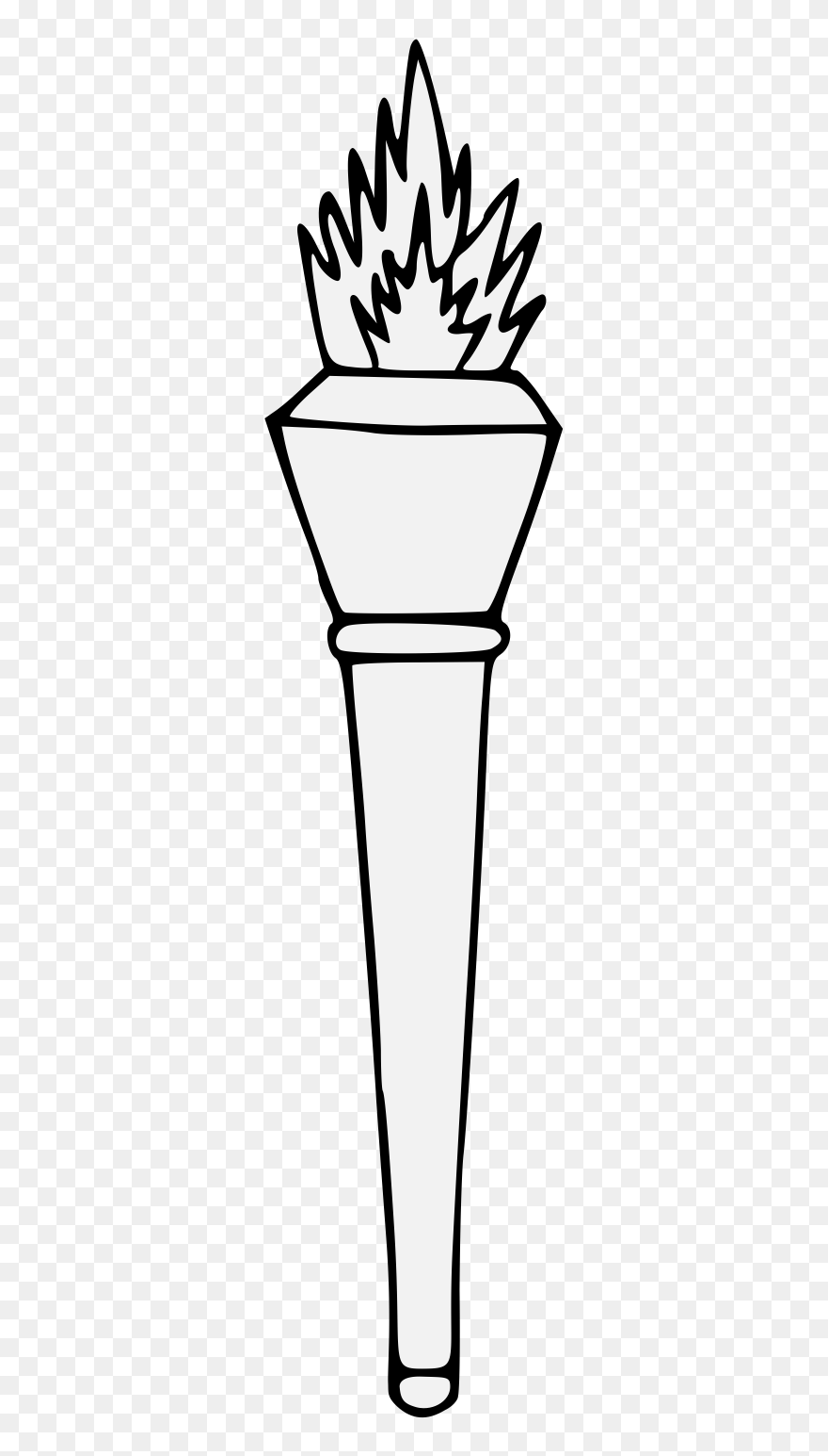 Torch Heraldry Clipart