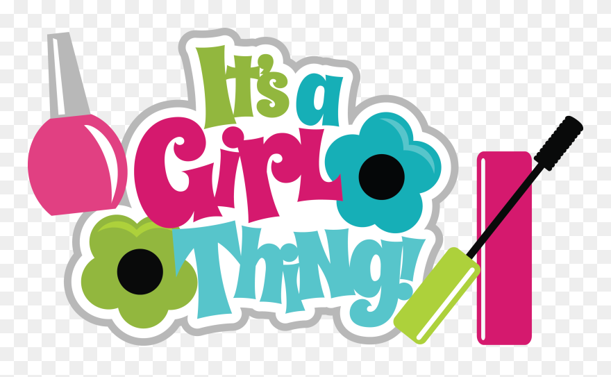 Its A Girl Thing Logo Clipart