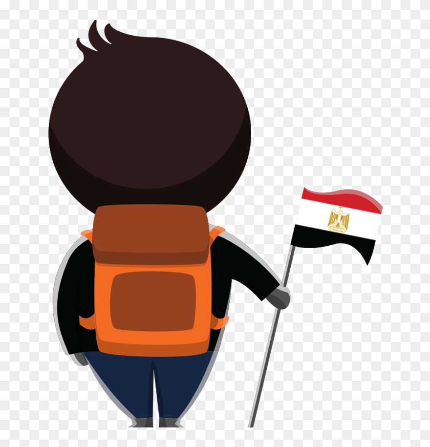 Logo With Egyptian Flag Clipart