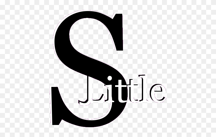 Little Logo Black And White Clipart