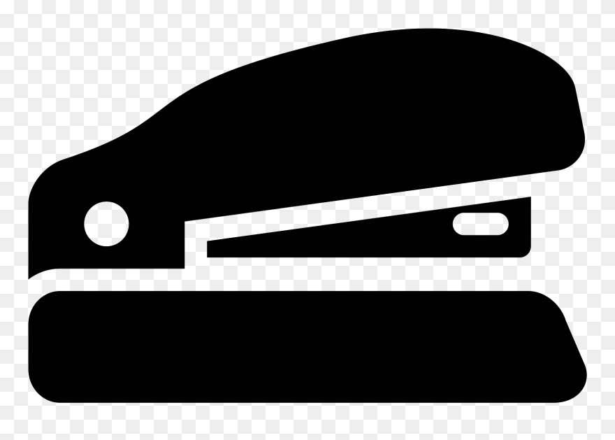 Stapler Clipart Vector - Office Instrument - Png Download