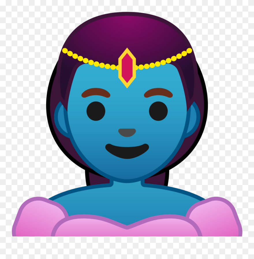 Woman Genie Icon - 🧞 ♀ Emoji Clipart