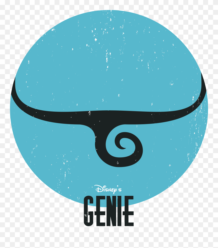 Download Circle Characters Starring Genie - Crescent Clipart