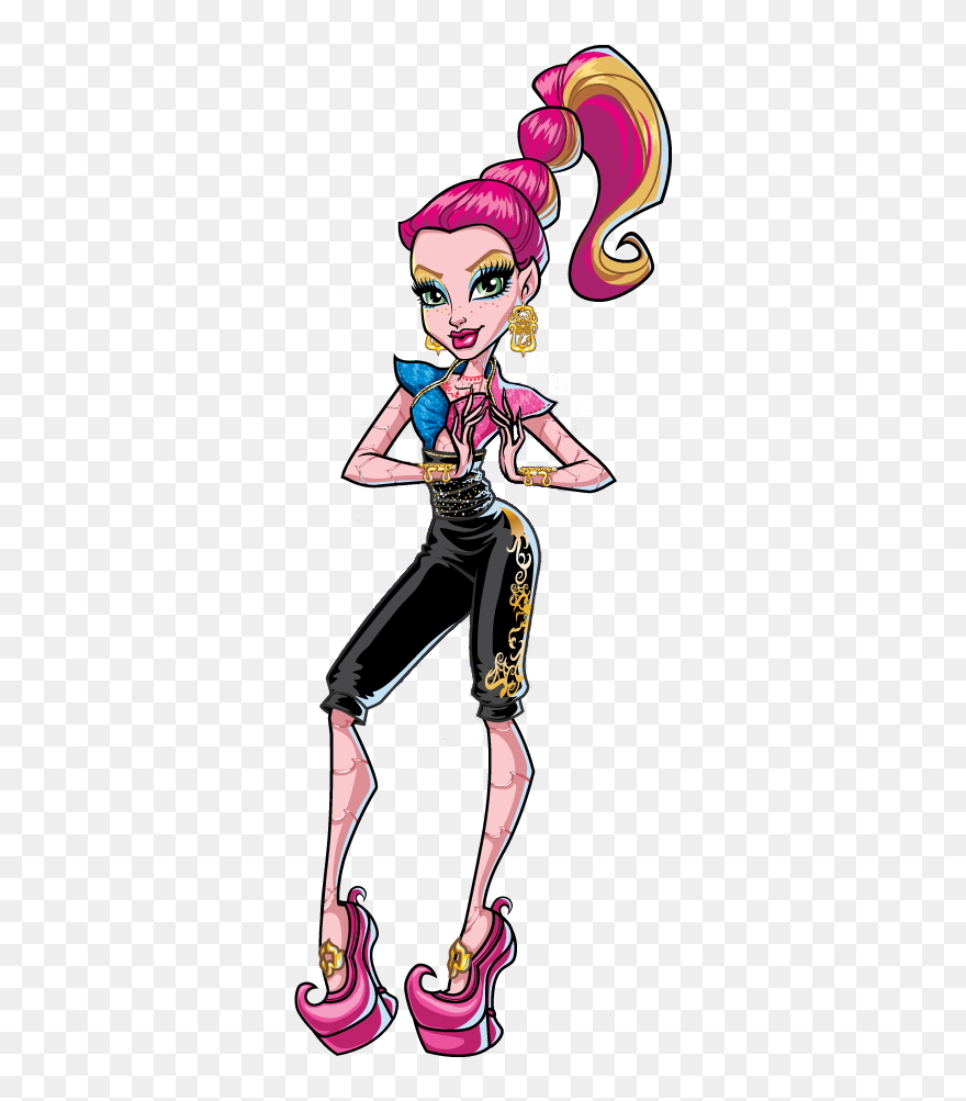 Reformeddjiniwhisp - Gigi Genie Monster High Clipart