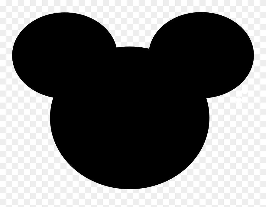 Mickey Mouse Minnie Mouse Silhouette Clip Art - Silhouette Mickey Mouse Clipart - Png Download