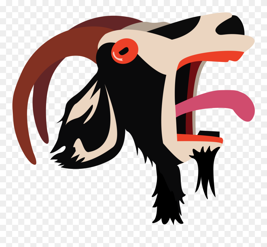 Screaming Animation Studios There - Screaming Goat Clipart - Png Download
